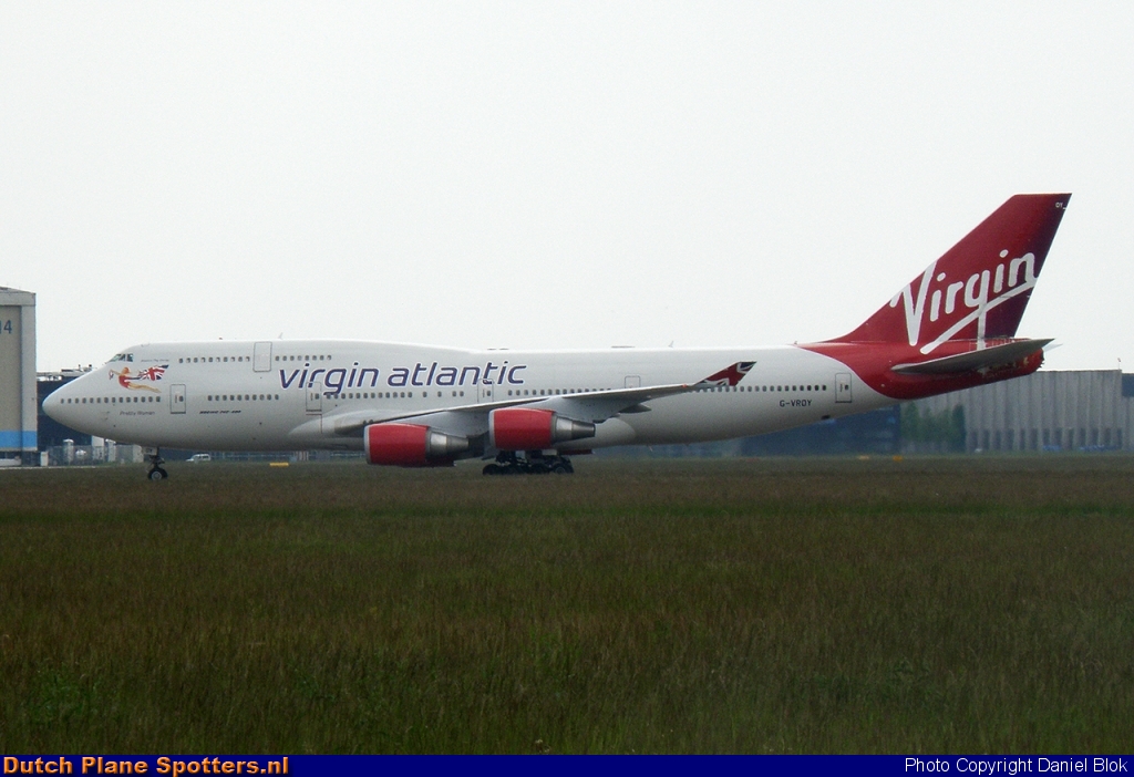 G-VROY Boeing 747-400 Virgin Atlantic by Daniel Blok