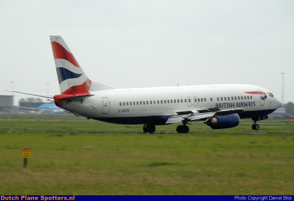 G-GBTA Boeing 737-400 British Airways by Daniel Blok