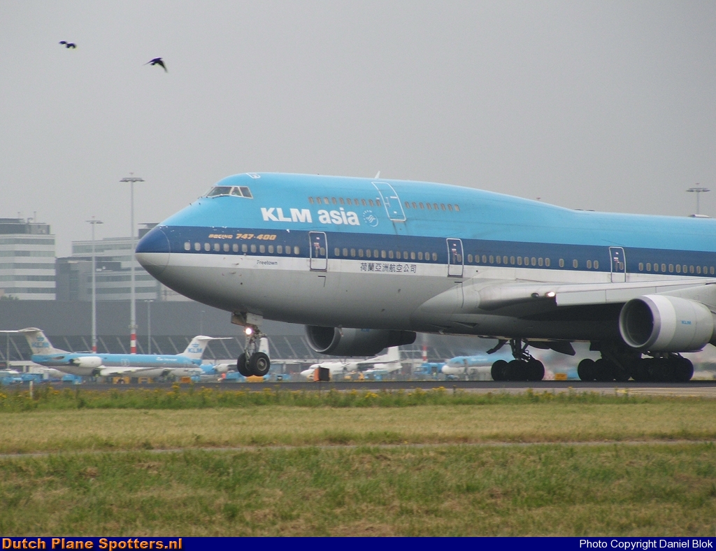 PH-BFF Boeing 747-400 KLM Asia by Daniel Blok
