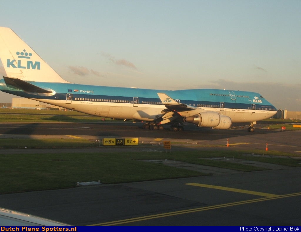 PH-BFS Boeing 747-400 KLM Royal Dutch Airlines by Daniel Blok