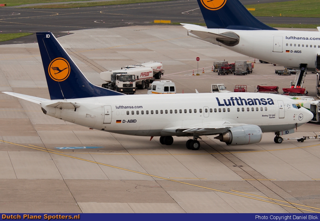 D-ABID Boeing 737-500 Lufthansa by Daniel Blok