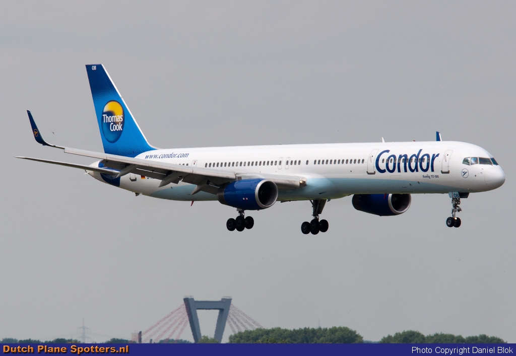 D-ABOB Boeing 757-300 Condor (Thomas Cook) by Daniel Blok
