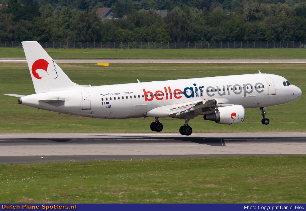 EI-LIS Airbus A320 Belleair Europe by Daniel Blok