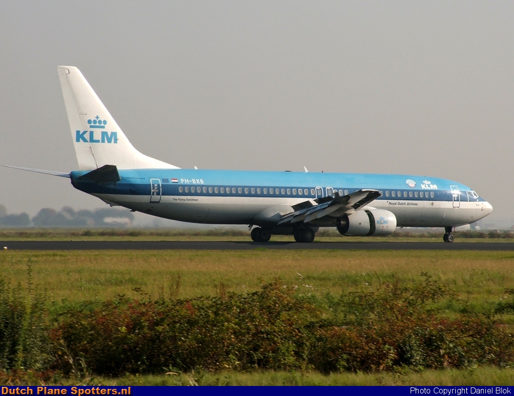 PH-BXB Boeing 737-800 KLM Royal Dutch Airlines by Daniel Blok