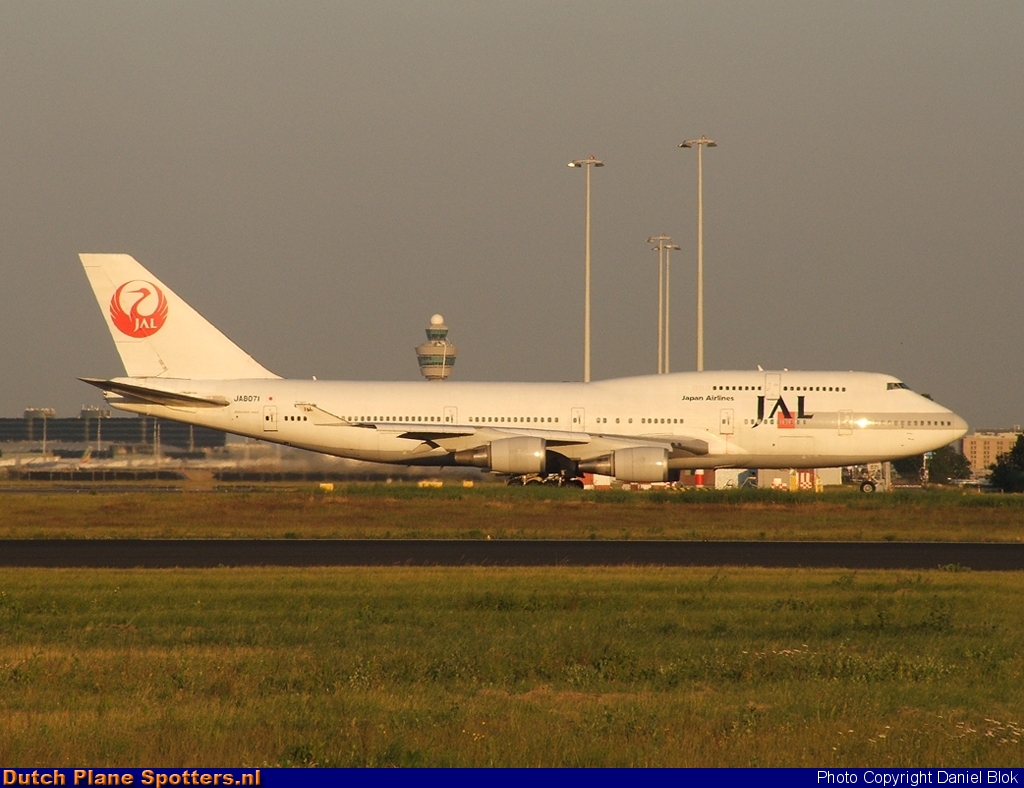 JA8071 Boeing 747-400 JAL - Japan Airlines by Daniel Blok