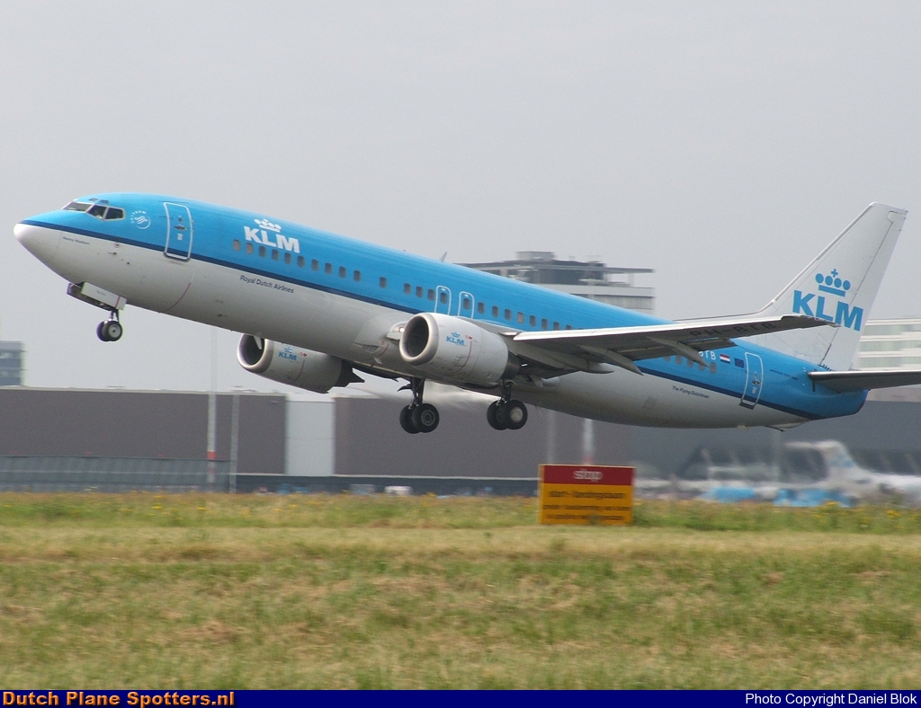 PH-BTB Boeing 737-400 KLM Royal Dutch Airlines by Daniel Blok