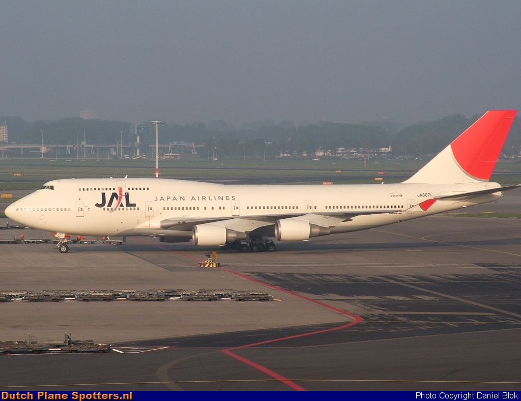 JA8071 Boeing 747-400 JAL - Japan Airlines by Daniel Blok