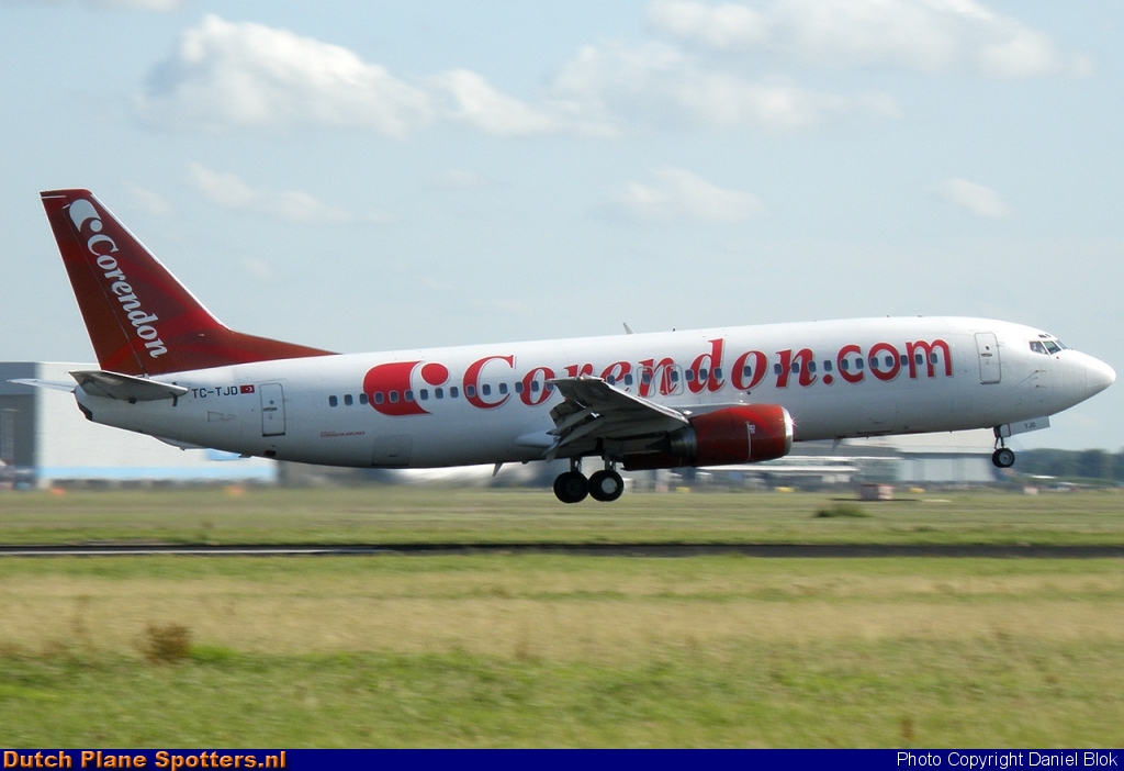 TC-TJD Boeing 737-400 Corendon Airlines by Daniel Blok