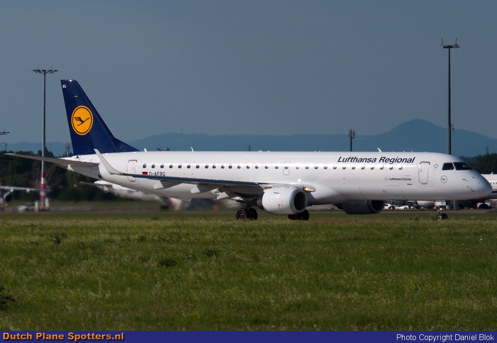 D-AEBG Embraer 195 CityLine (Lufthansa Regional) by Daniel Blok