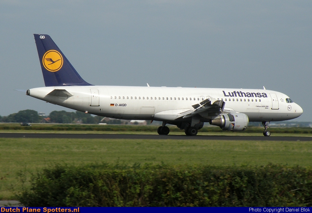 D-AIQD Airbus A320 Lufthansa by Daniel Blok