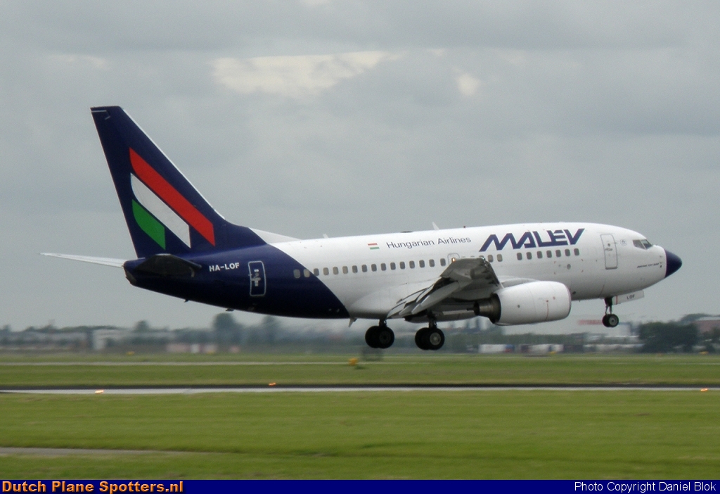 HA-LOF Boeing 737-600 Malev Hungarian Airlines by Daniel Blok