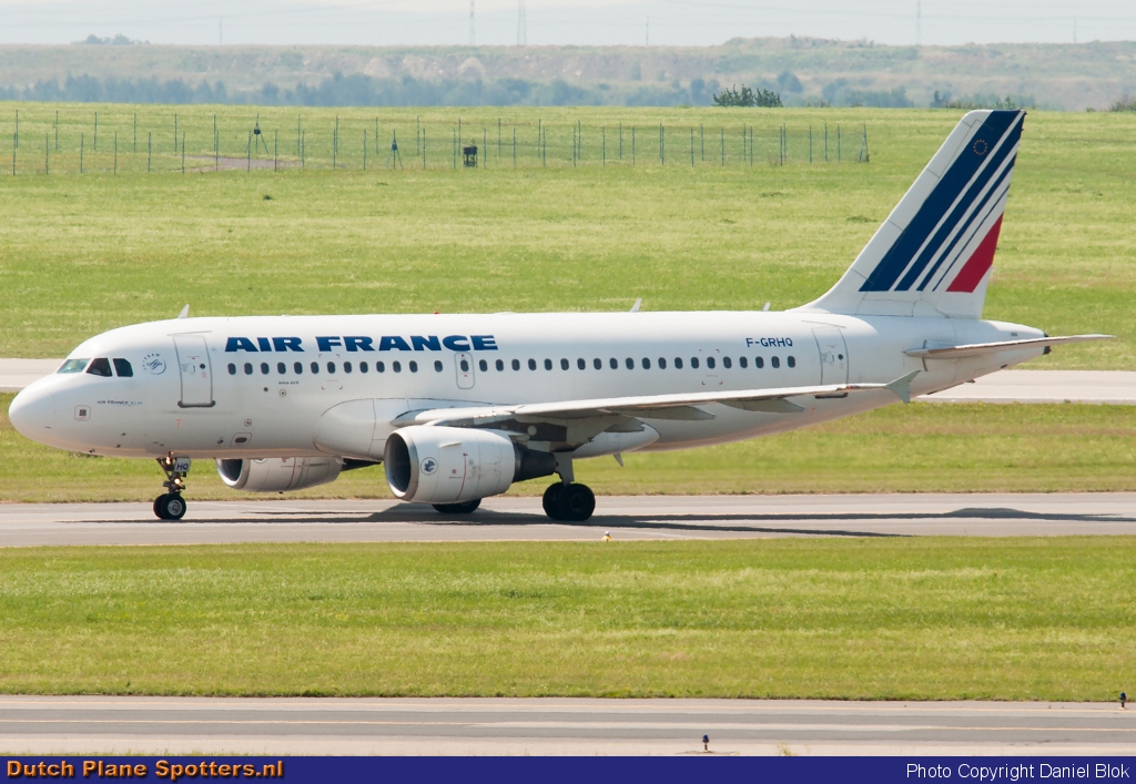 F-GRHQ Airbus A319 Air France by Daniel Blok
