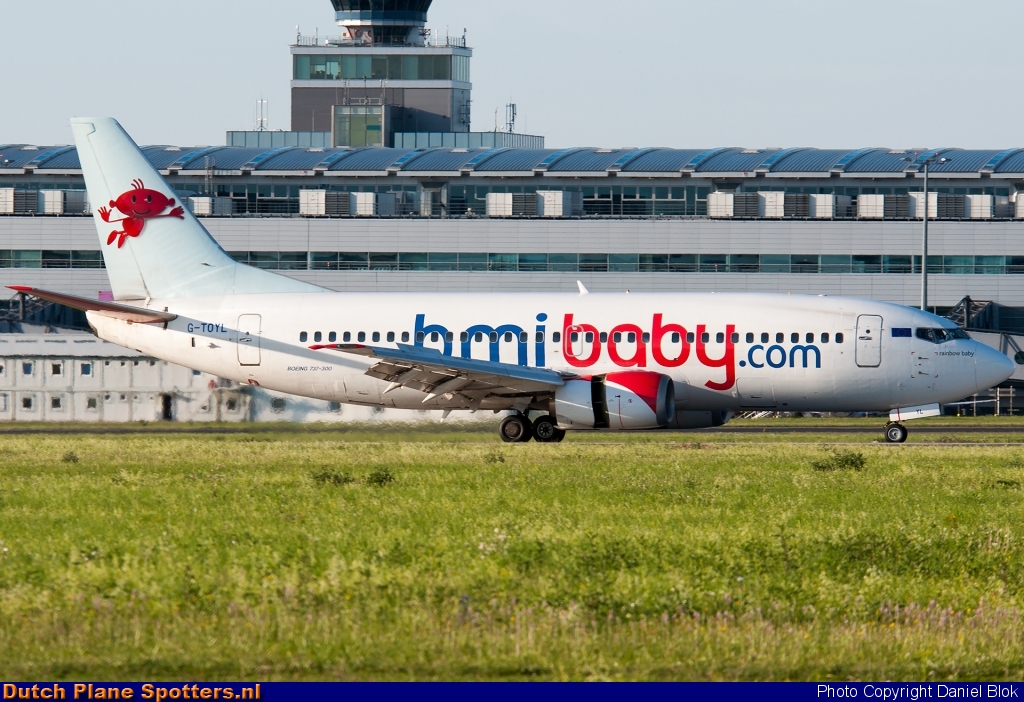 G-TOYL Boeing 737-300 BMI Baby by Daniel Blok