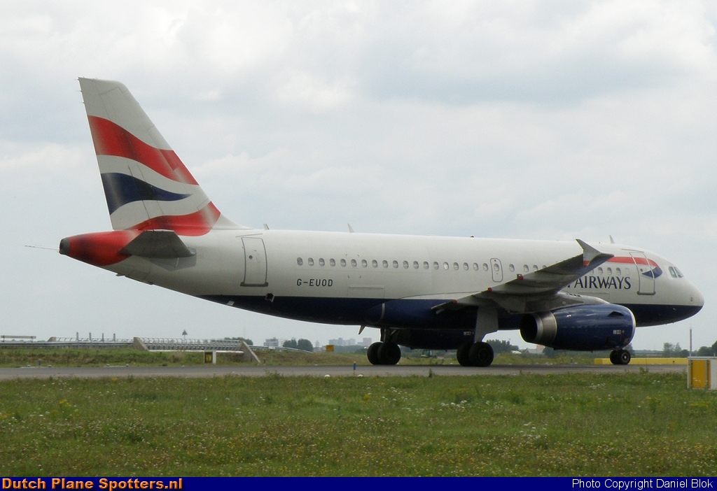 G-EUOD Airbus A319 British Airways by Daniel Blok