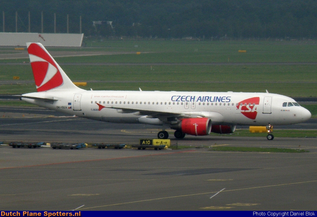 OK-GEA Airbus A320 CSA Czech Airlines by Daniel Blok