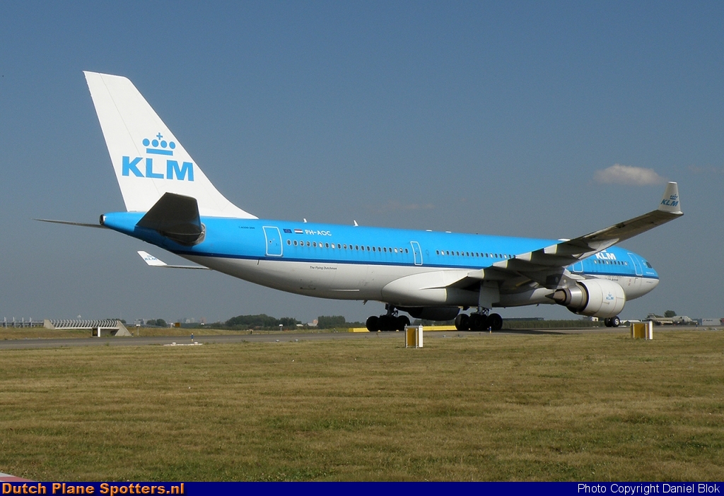 PH-AOC Airbus A330-200 KLM Royal Dutch Airlines by Daniel Blok