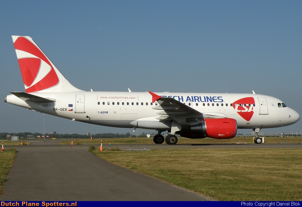 OK-OER Airbus A319 CSA Czech Airlines by Daniel Blok