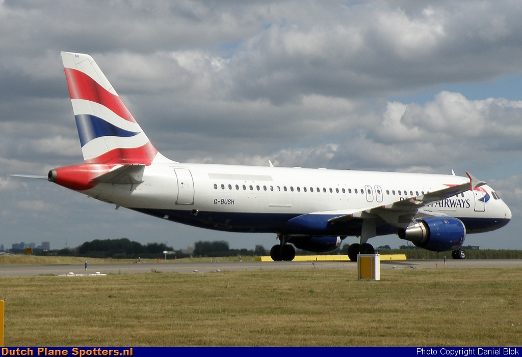 G-BUSH Airbus A320 British Airways by Daniel Blok