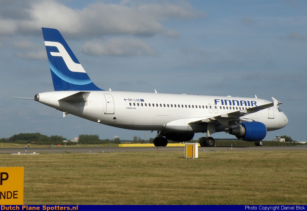 OH-LXE Airbus A320 Finnair by Daniel Blok