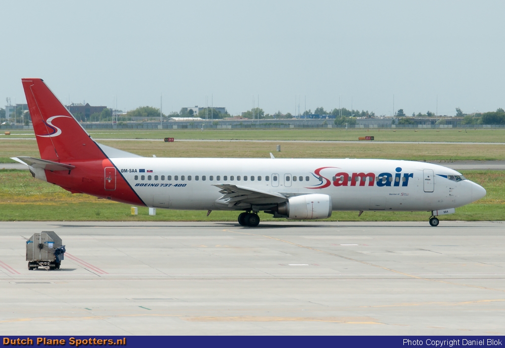 OM-SAA Boeing 737-400 Samair by Daniel Blok