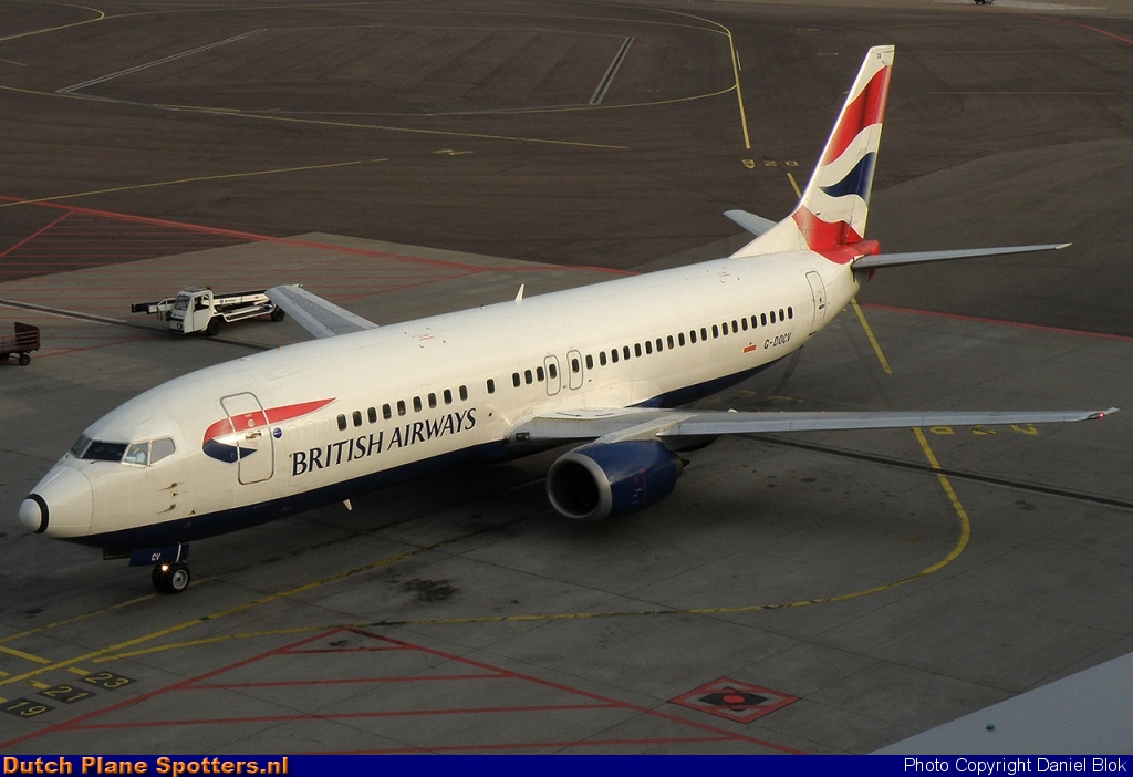 G-DOCV Boeing 737-400 British Airways by Daniel Blok