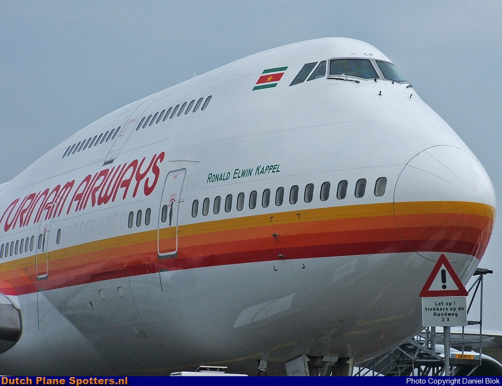 PZ-TCM Boeing 747-300 Surinam Airways by Daniel Blok