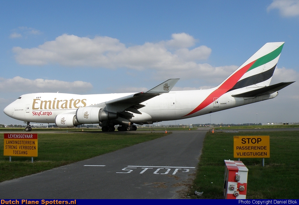 N408MC Boeing 747-400 Emirates Sky Cargo by Daniel Blok
