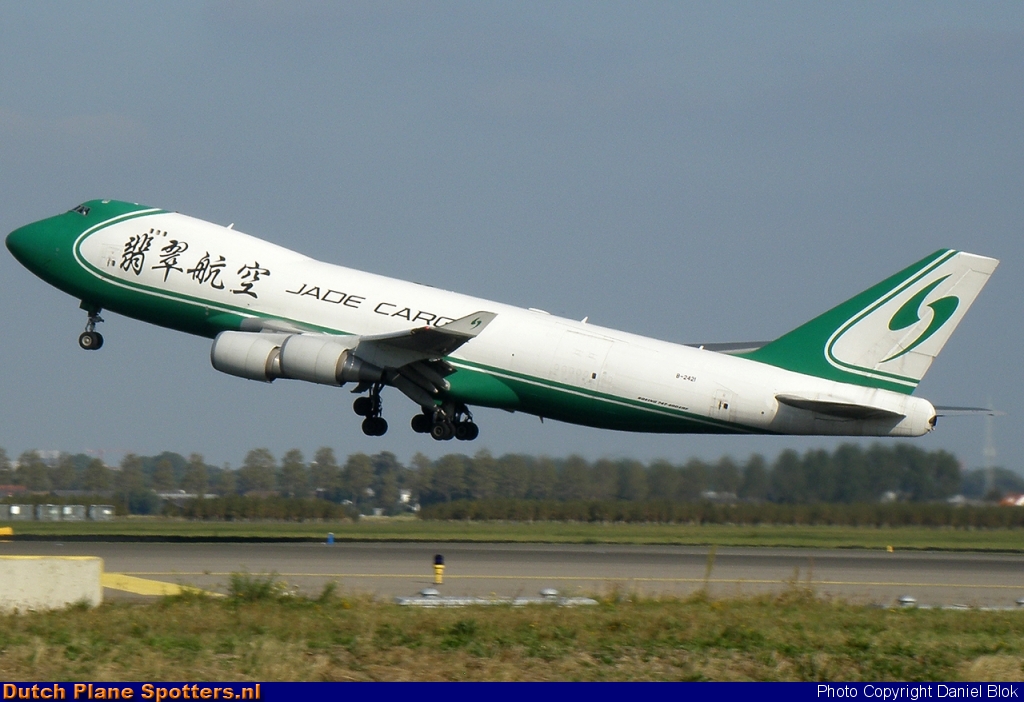 B-2421 Boeing 747-400 Jade Cargo by Daniel Blok