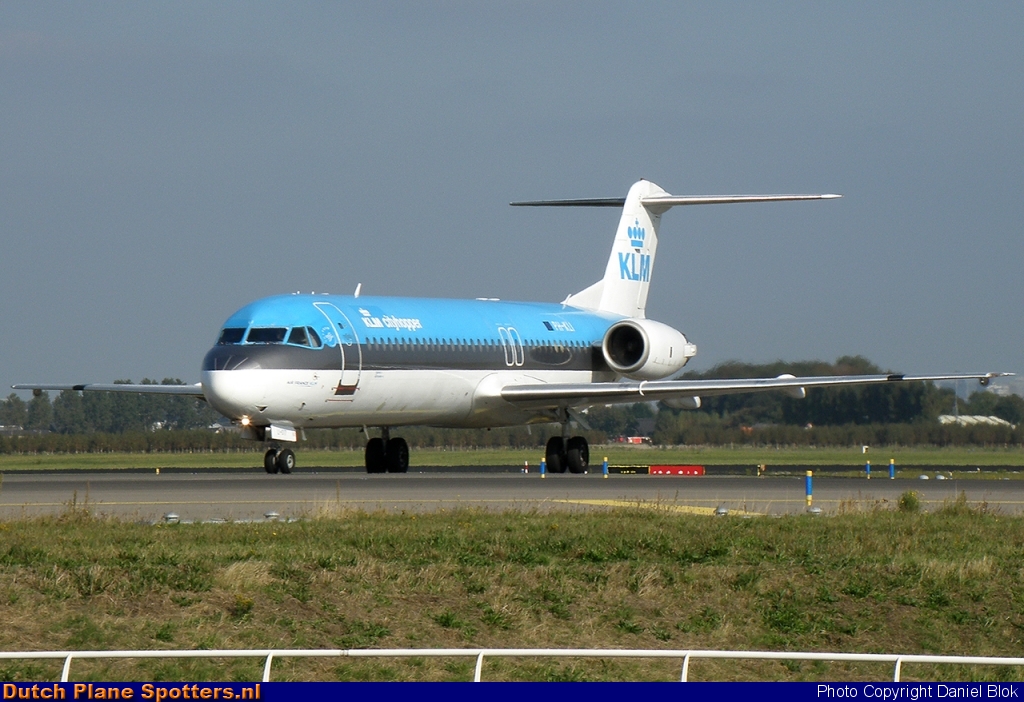 PH-KLI Fokker 100 KLM Cityhopper by Daniel Blok