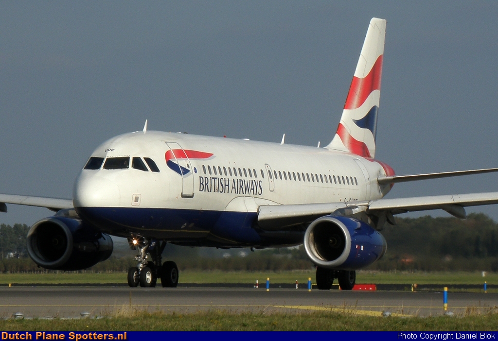 G-EUOF Airbus A319 British Airways by Daniel Blok