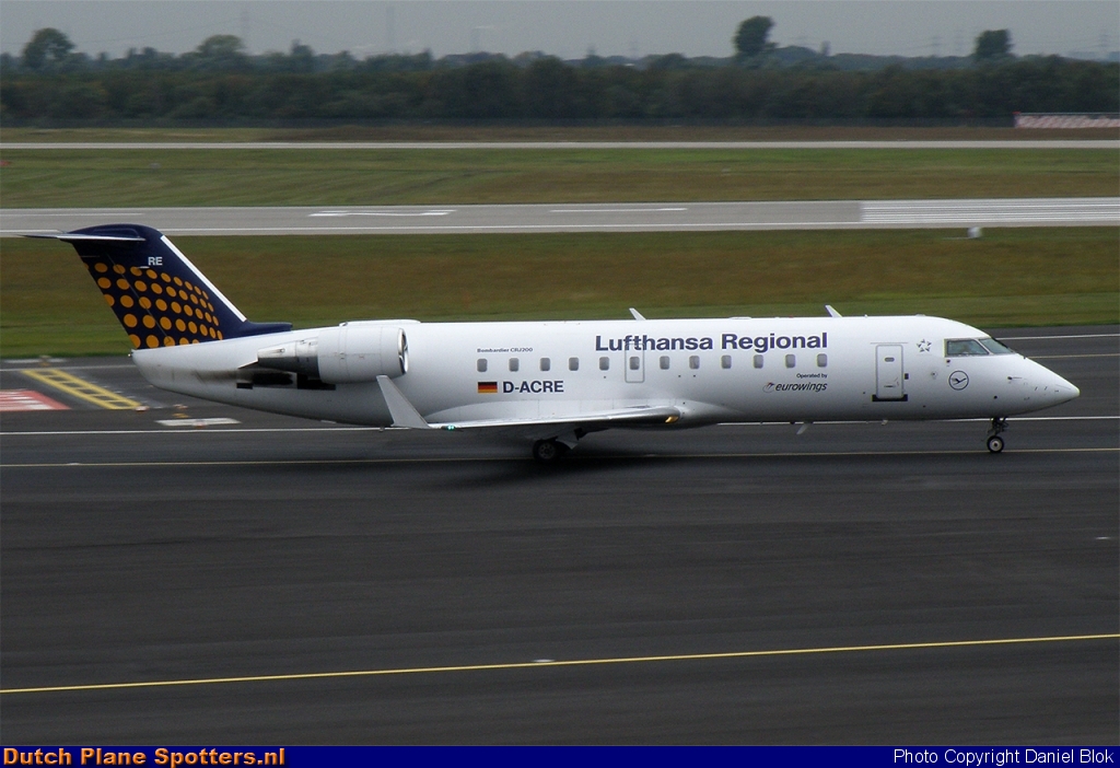 D-ACRE Bombardier Canadair CRJ200 Eurowings (Lufthansa Regional) by Daniel Blok