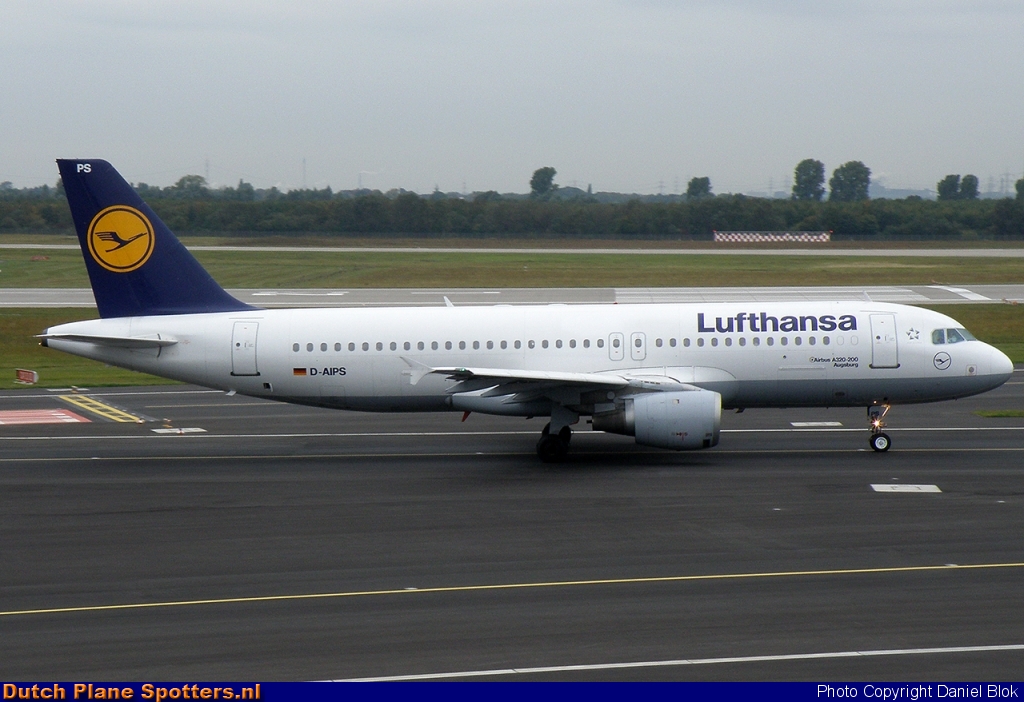 D-AIPS Airbus A320 Lufthansa by Daniel Blok