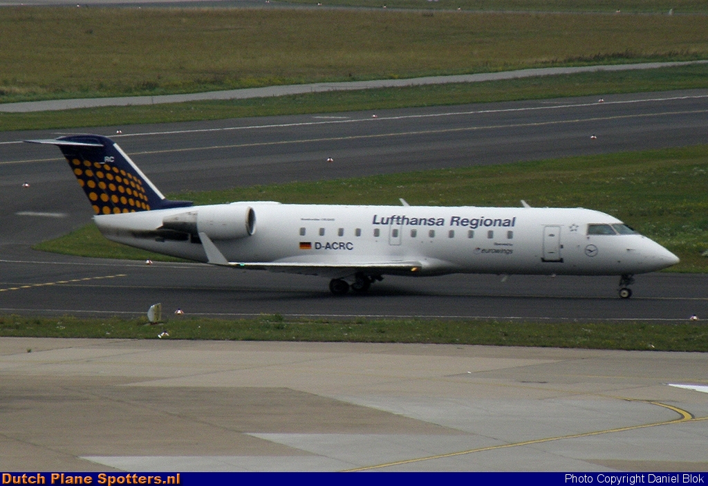 D-ACRC Bombardier Canadair CRJ200 Eurowings (Lufthansa Regional) by Daniel Blok