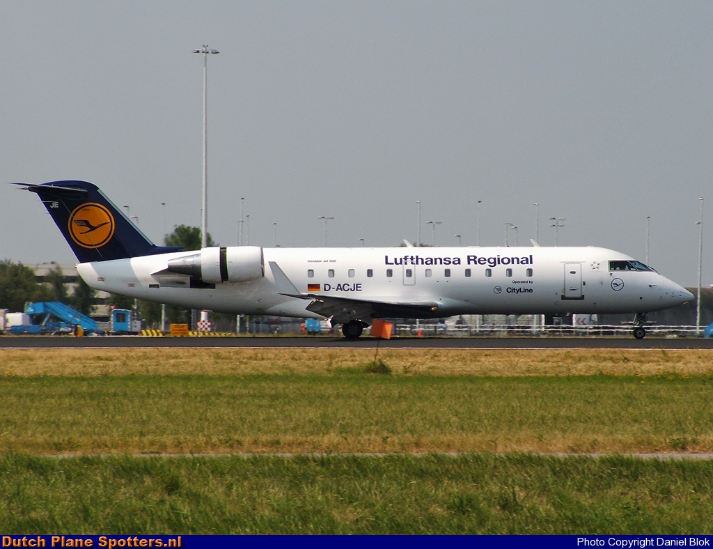 D-ACJE Bombardier Canadair CRJ200 CityLine (Lufthansa Regional) by Daniel Blok