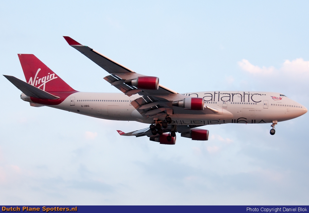 G-VBIG Boeing 747-400 Virgin Atlantic by Daniel Blok