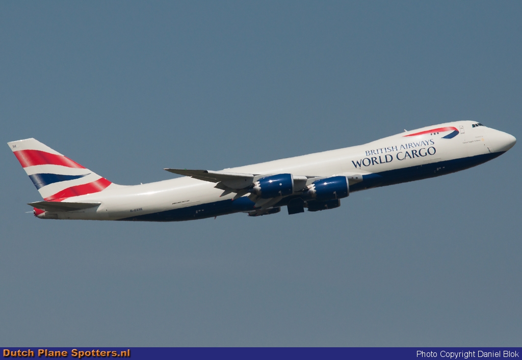 G-GSSE Boeing 747-8 Global Supply Systems (British Airways World Cargo) by Daniel Blok