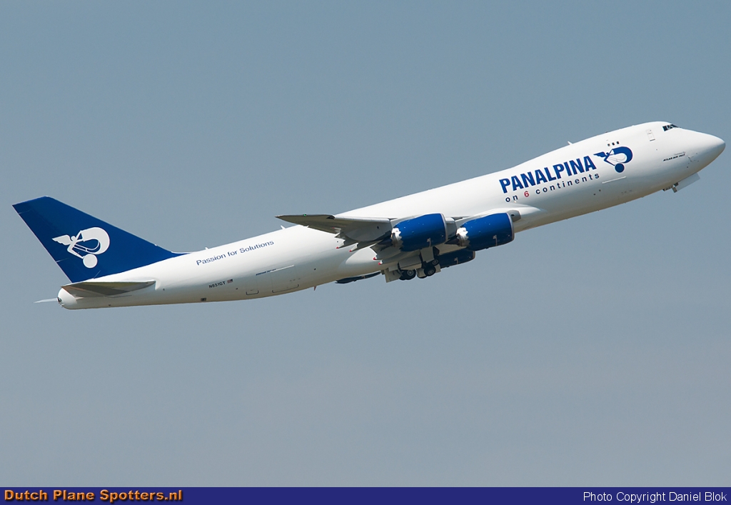 N851GT Boeing 747-8 Atlas Air (Panalpina) by Daniel Blok