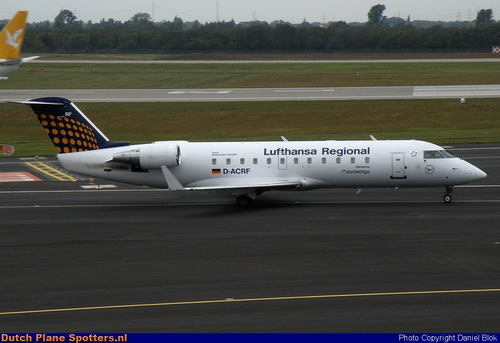 D-ACRF Bombardier Canadair CRJ200 Eurowings (Lufthansa Regional) by Daniel Blok