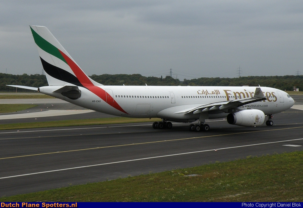 A6-EAO Airbus A330-200 Emirates by Daniel Blok