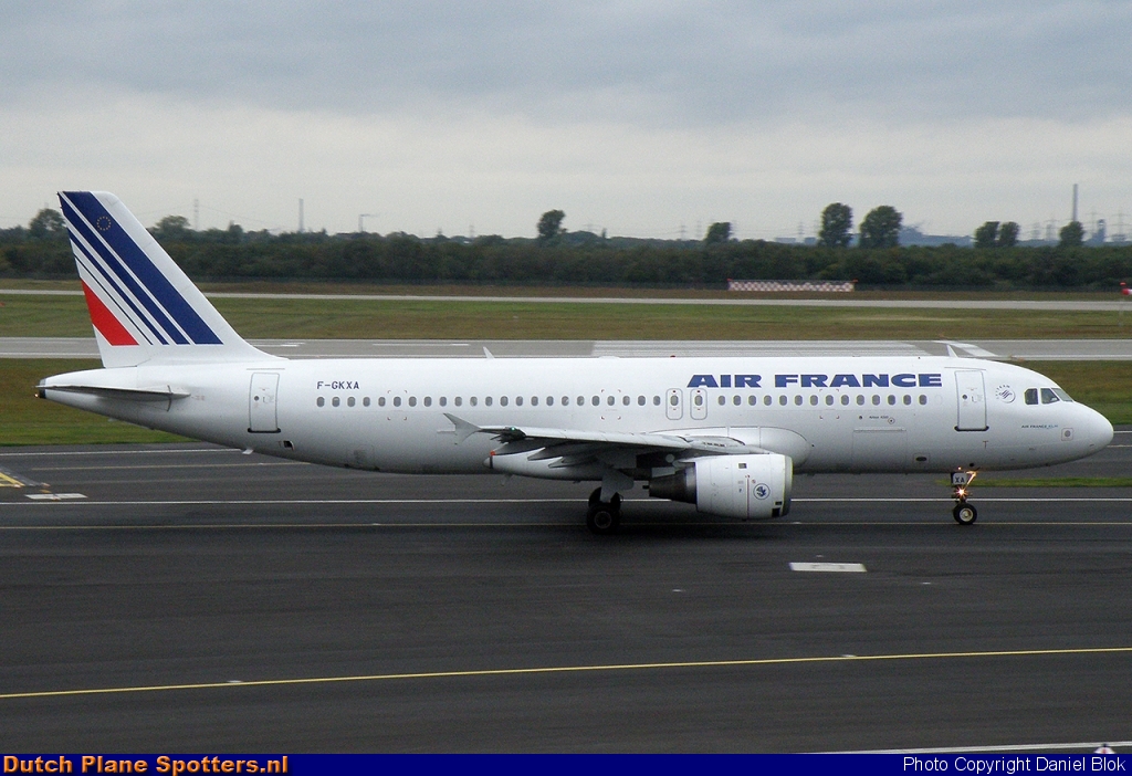 F-GKXA Airbus A320 Air France by Daniel Blok