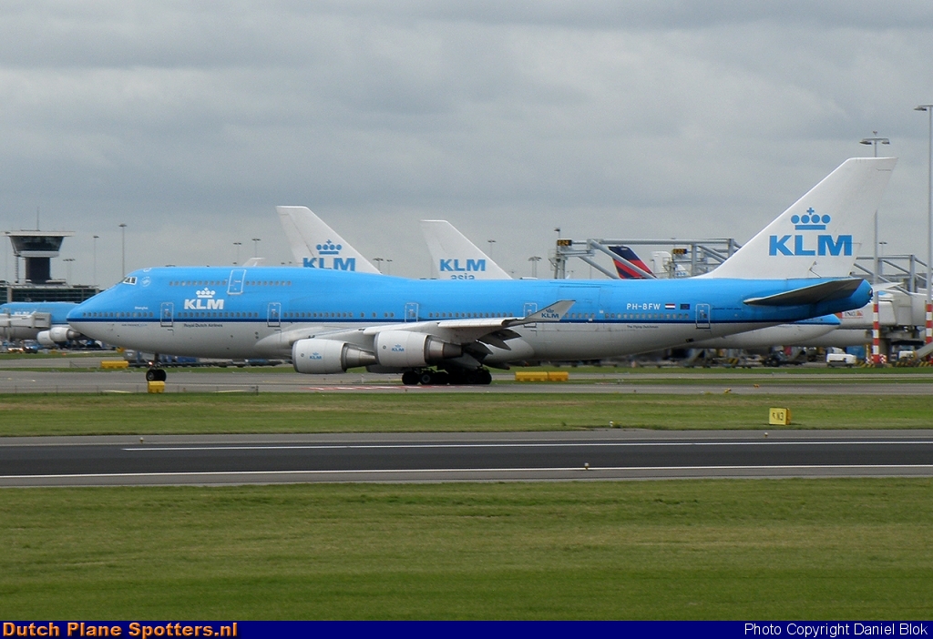 PH-BFW Boeing 747-400 KLM Royal Dutch Airlines by Daniel Blok
