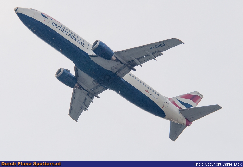 G-DOCO Boeing 737-400 British Airways by Daniel Blok