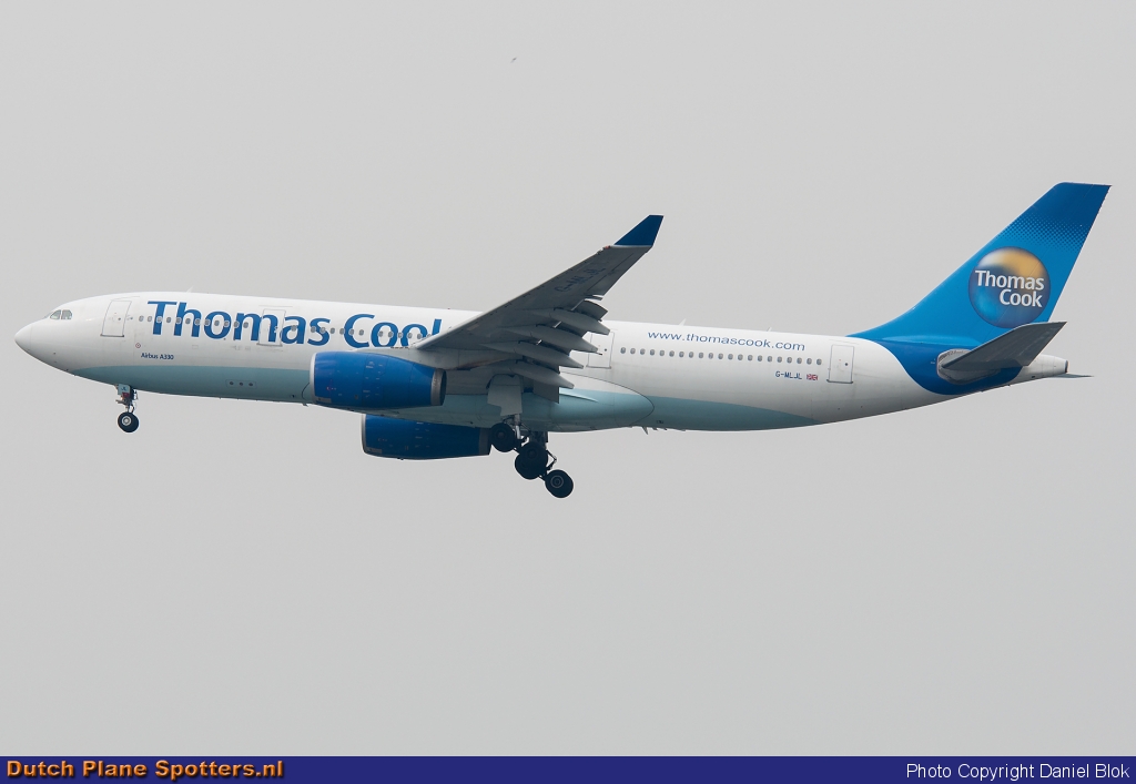 G-MLJL Airbus A330-200 Thomas Cook by Daniel Blok