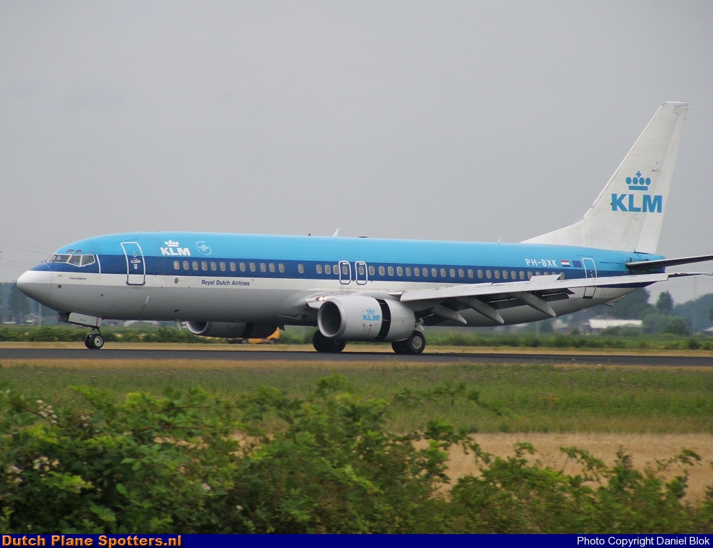PH-BXK Boeing 737-800 KLM Royal Dutch Airlines by Daniel Blok