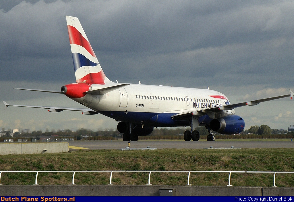 G-EUPX Airbus A319 British Airways by Daniel Blok