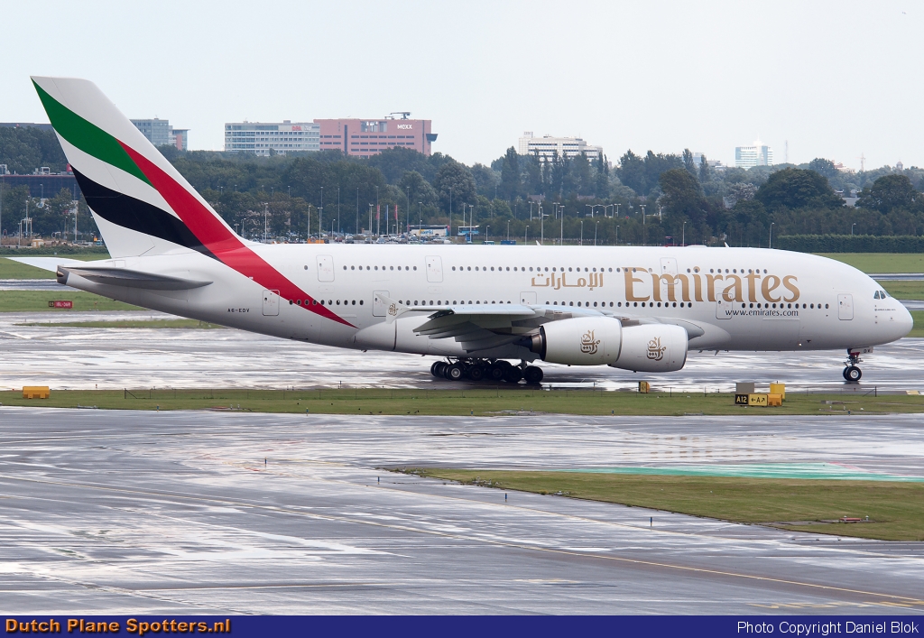 A6-EDV Airbus A380-800 Emirates by Daniel Blok