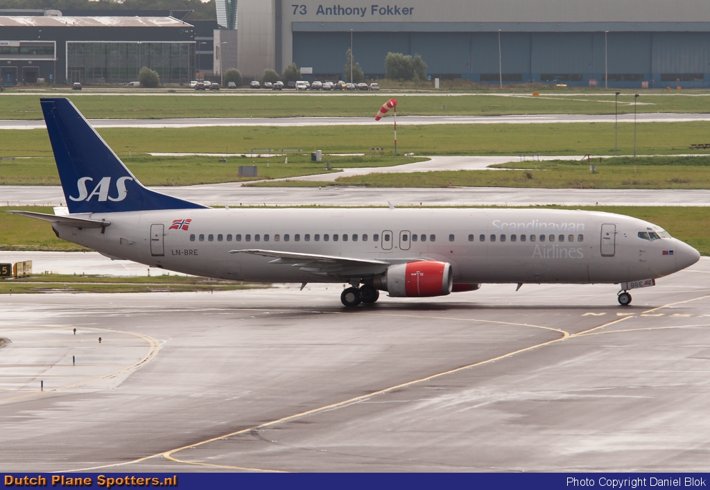 LN-BRE Boeing 737-400 SAS Norge by Daniel Blok