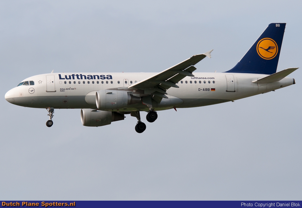 D-AIBB Airbus A319 Lufthansa by Daniel Blok
