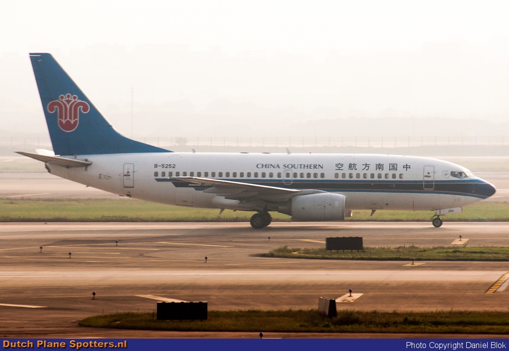 B-5252 Boeing 737-700 China Southern by Daniel Blok