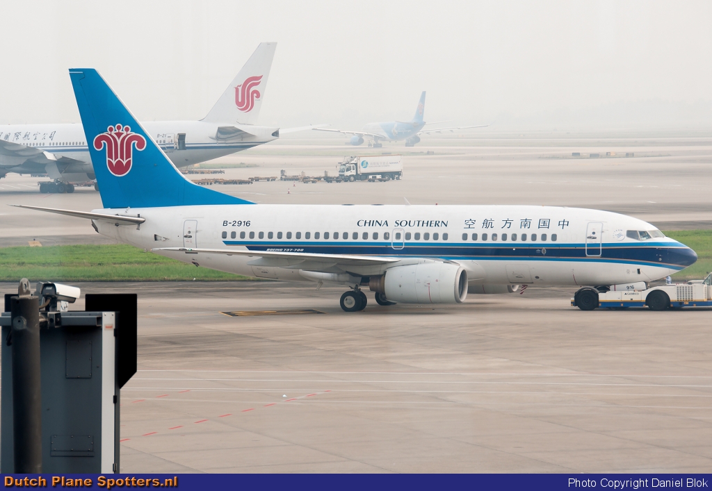 B-2916 Boeing 737-700 China Southern by Daniel Blok